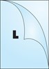 Obrázek Zakládací obal tvar L - tvar L / A4 matný / 115 my / 10 ks