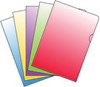 Obrázek Zakládací obal barevný A4 silný - červená / 10 ks