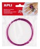 Obrázek Modelovací drát APLI fialový / šířka 1,5mm / délka 5m
