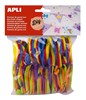 Obrázek Pěnovka APLI - číslice / mix barev / 120 ks