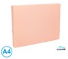 Obrázek Box na spisy s gumou A4 - pastelová růžová