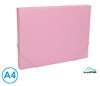 Obrázek Box na spisy s gumou A4 - pastelová fialová