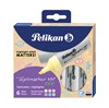 Obrázek Zvýrazňovač Pelikan EKO 490 - sada 6 ks / pastelové barvy